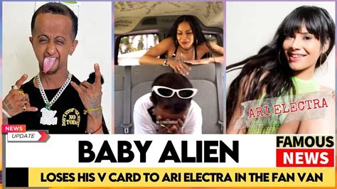 ari alectra and baby alien|Ari Electra and Baby Alien go viral over fan video